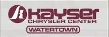 Kayser Chrysler Center of Watertown Logo Kayser Chrysler Center of Watertown Logo