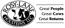 Rosy-Lane Holsteins LLC Logo