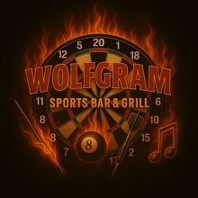 Wolfgram Sports Bar & Grill Logo Wolfgram Sports Bar & Grill Logo