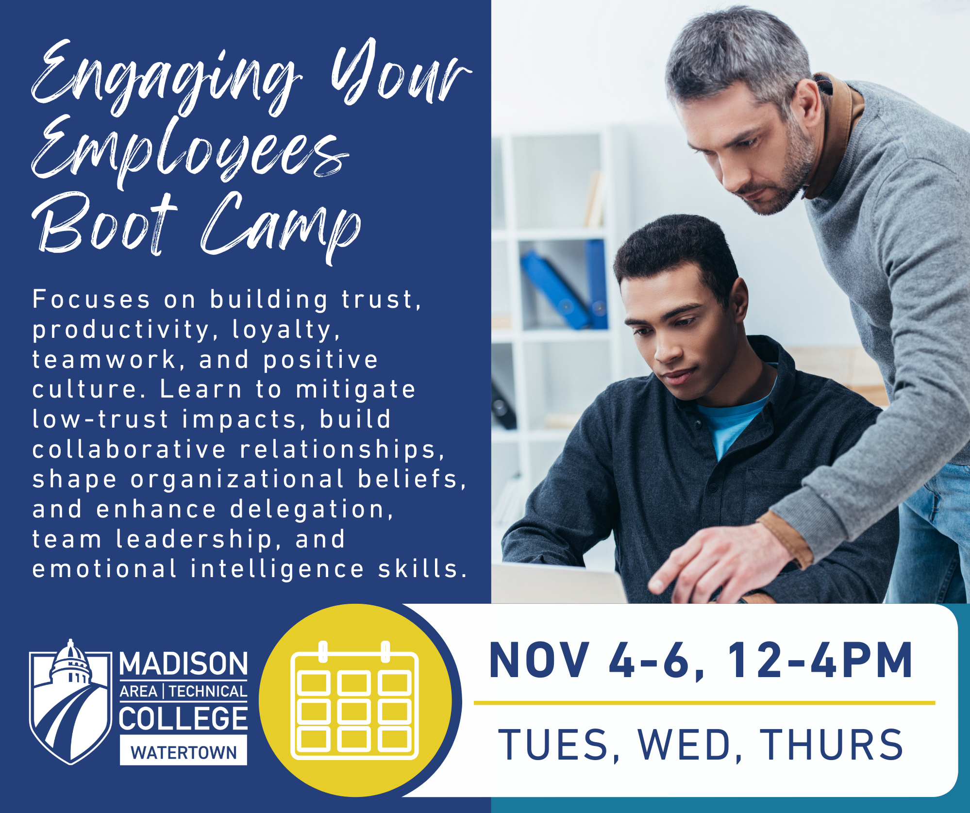 Engage Your Employees Boot Camp