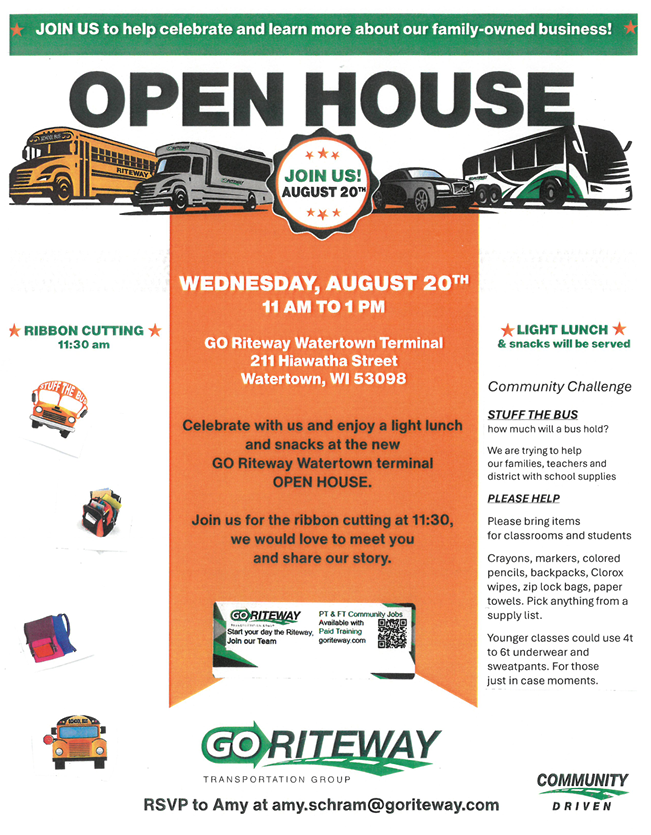 Go Riteway Open House