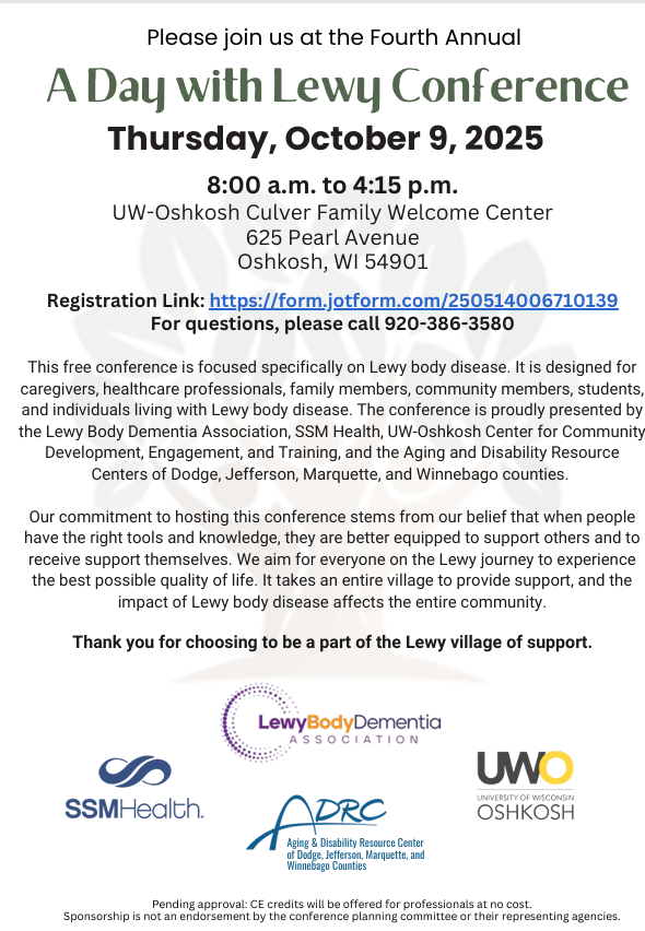 A Day with Lewy Conference