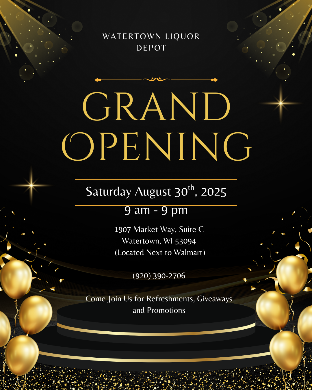 Watertown Liquor Depot Grand Opening