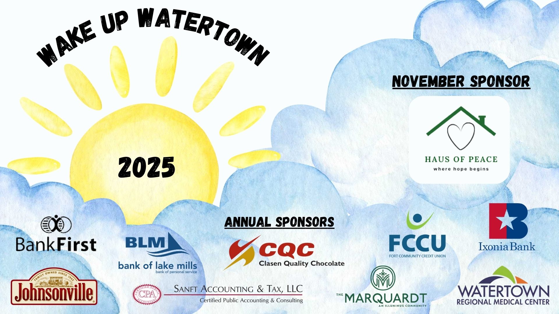 Wake up Watertown - November