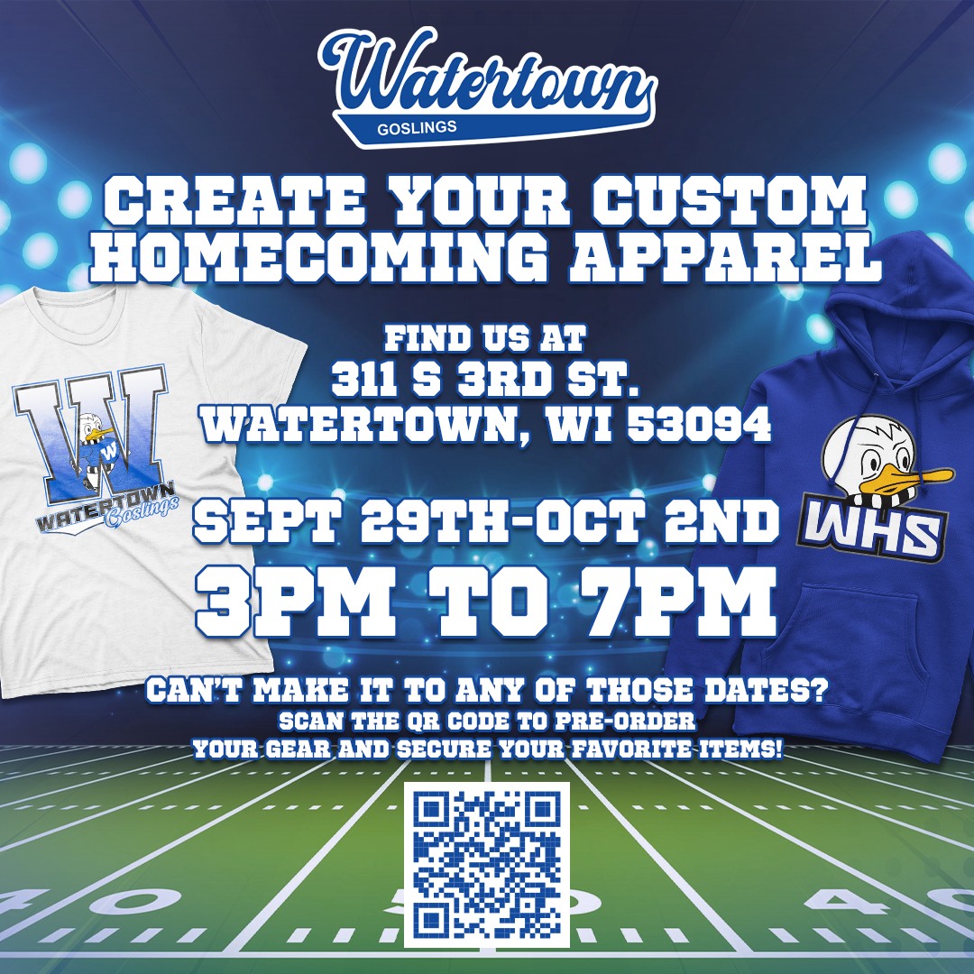 Custom Homecoming Apparel