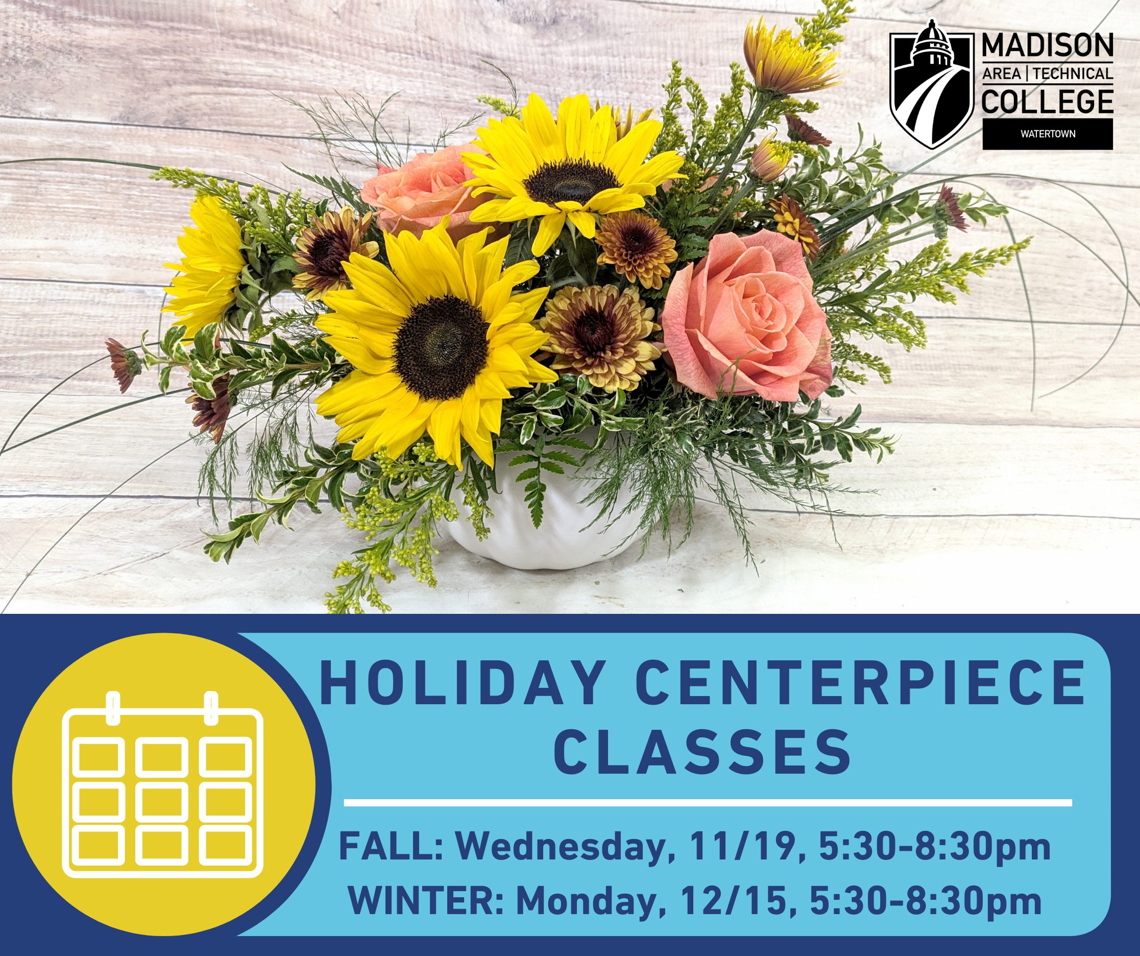 Holiday Centerpiece Classes