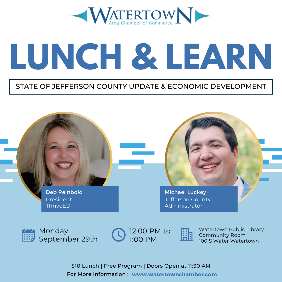 Lunch & Learn: State of Jefferson County Updates & Economic Development