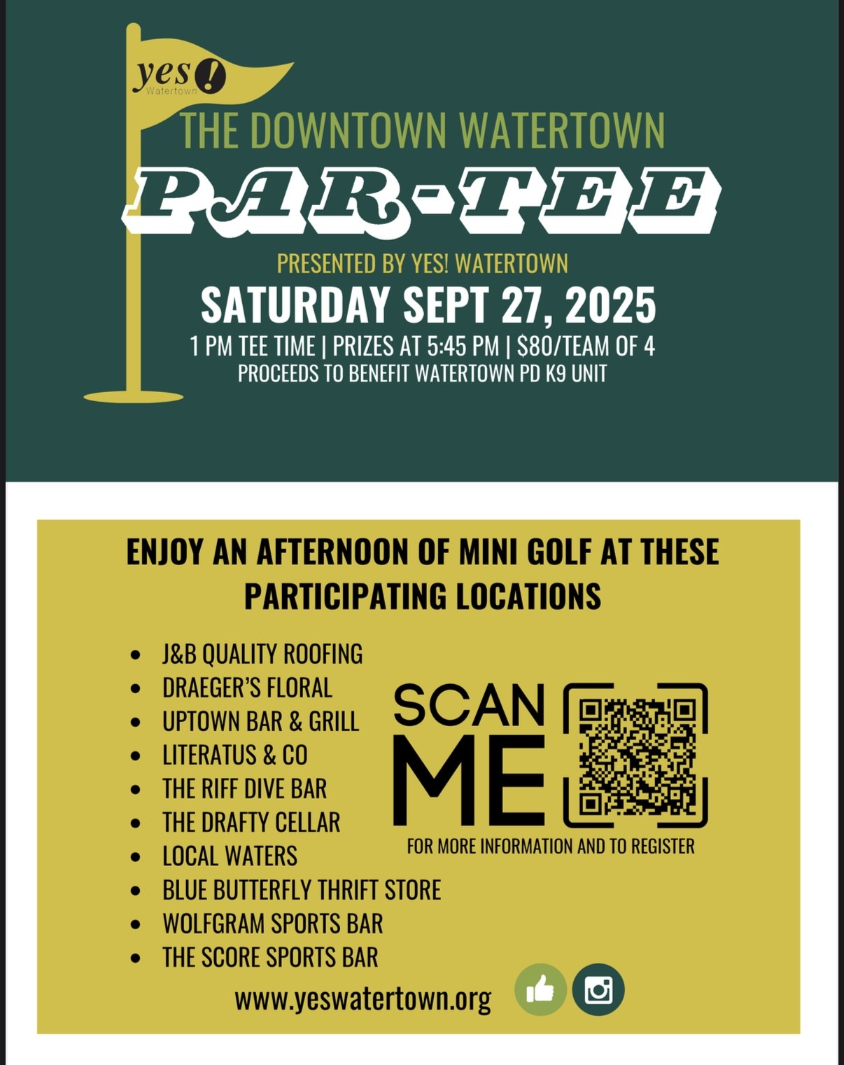 Yes! Watertown Par-Tee