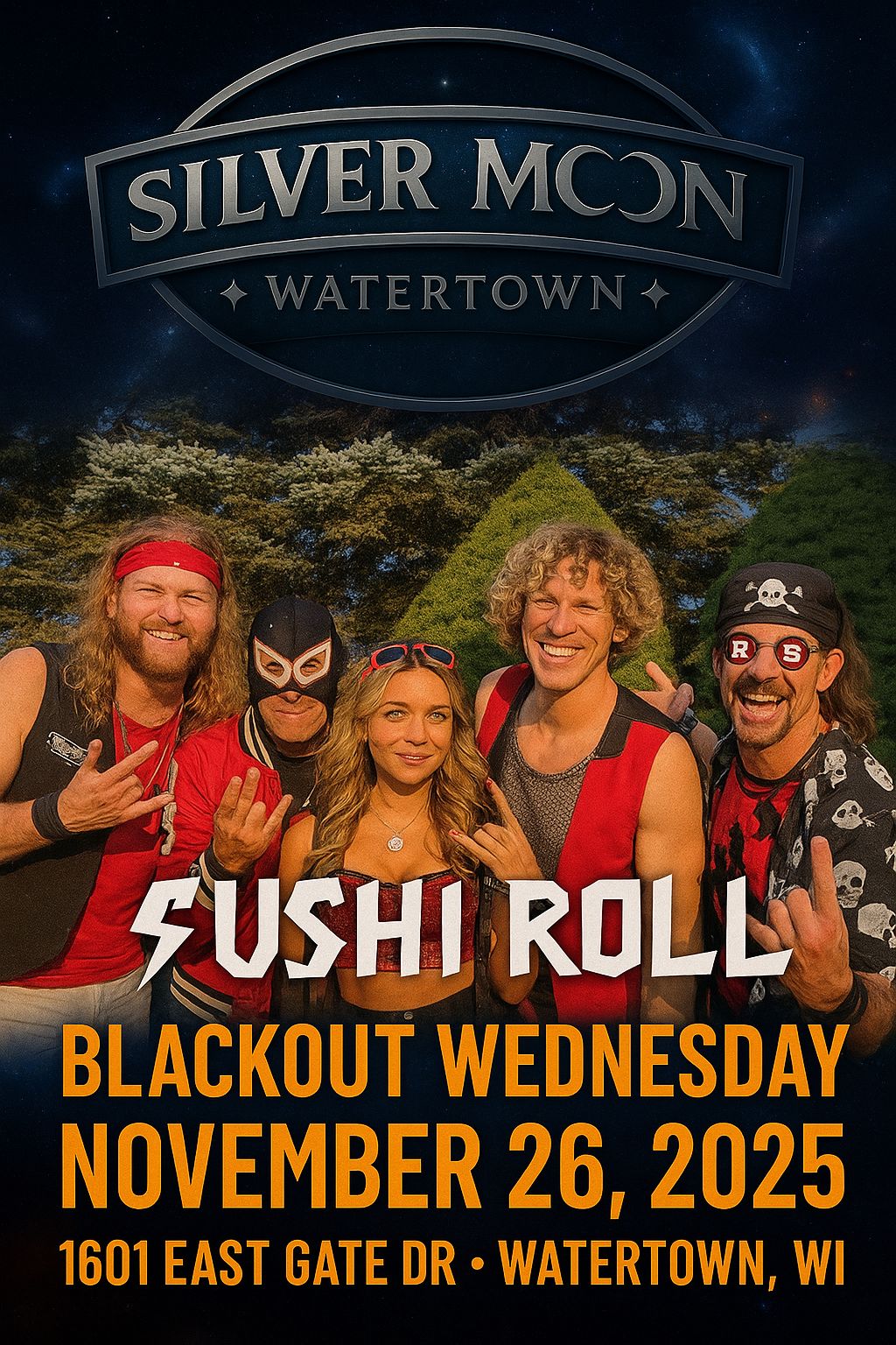 Silver Moon Black Out