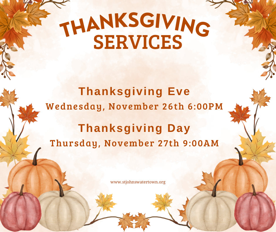 Thanksgiving Services