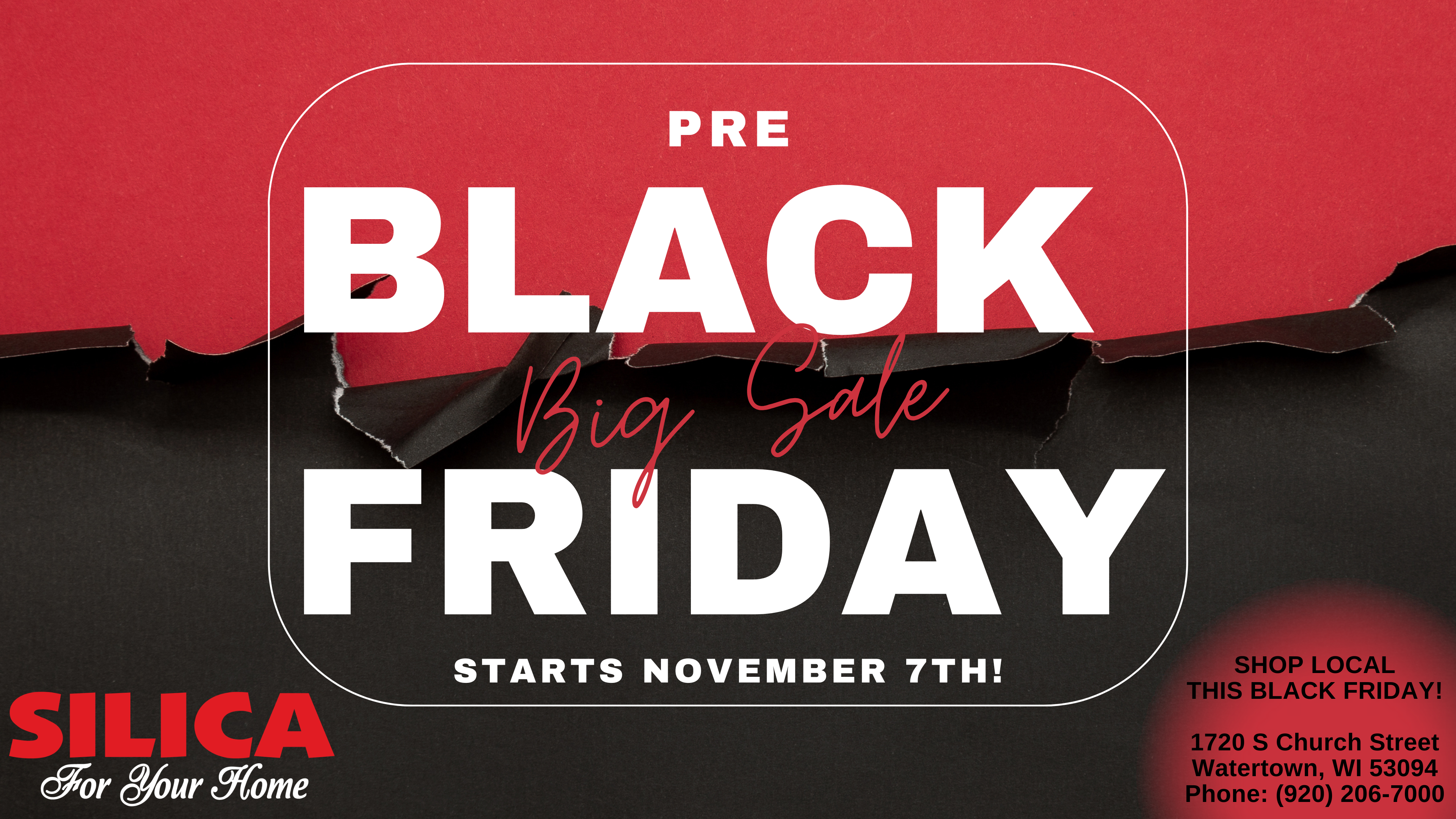 Pre Black Friday Big Sale