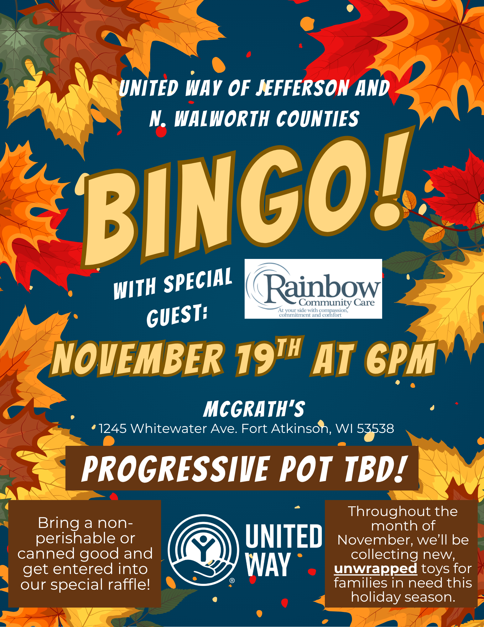Bingo with Rainbow Community Care