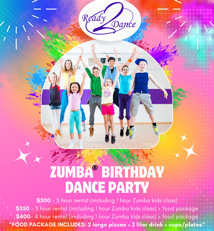 Birthday Party Fun: Zumba
