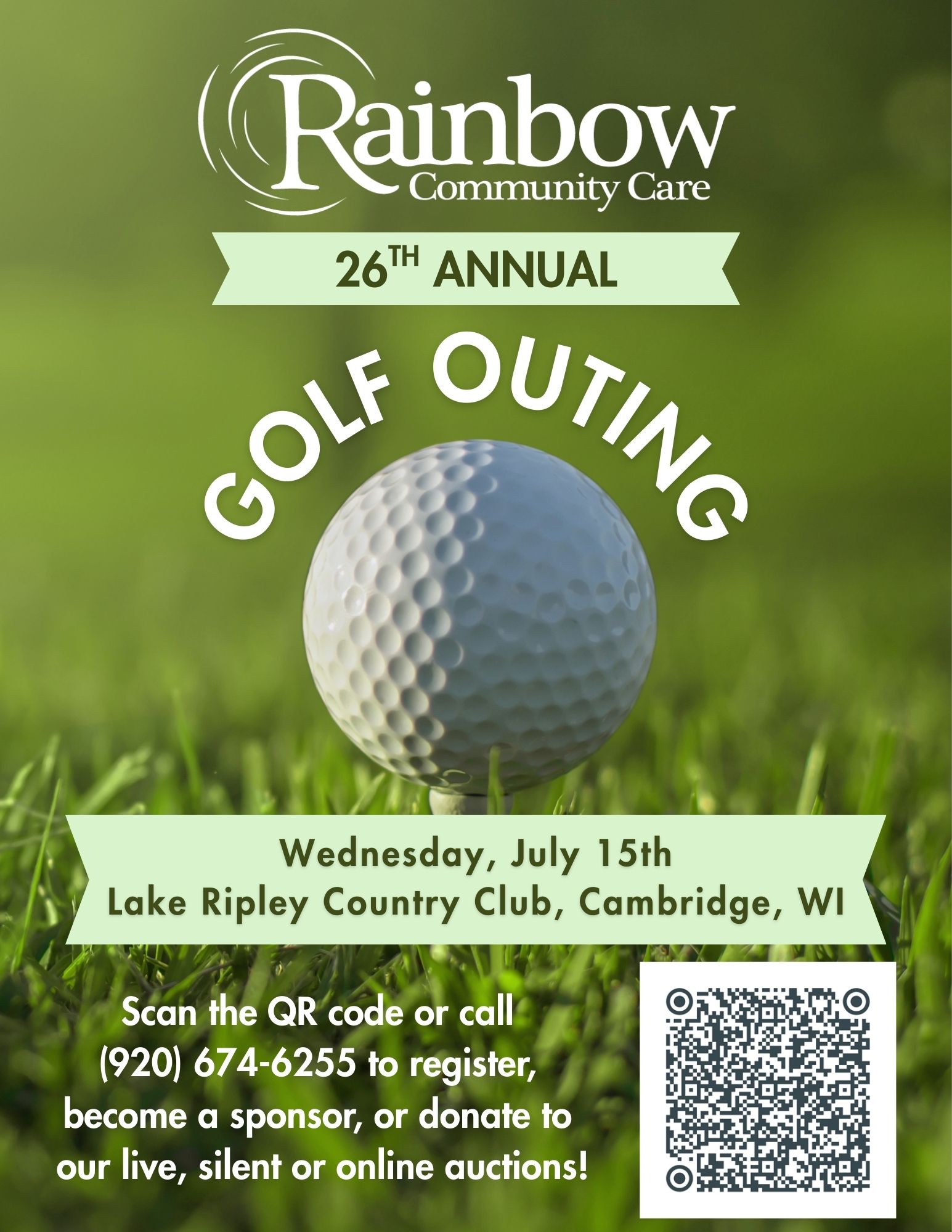 Rainbow Community Care's Golf Outing