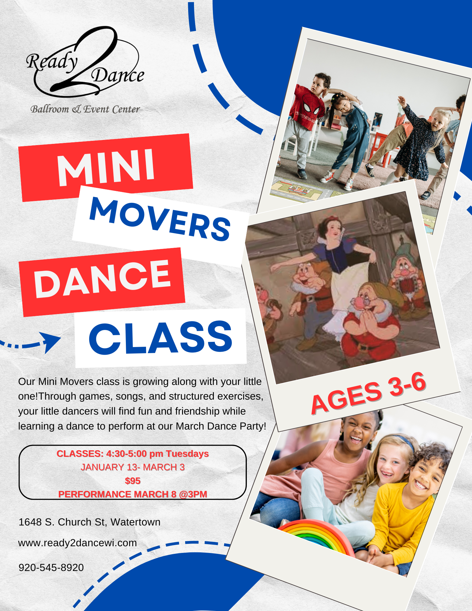 Mini Movers Dance Class