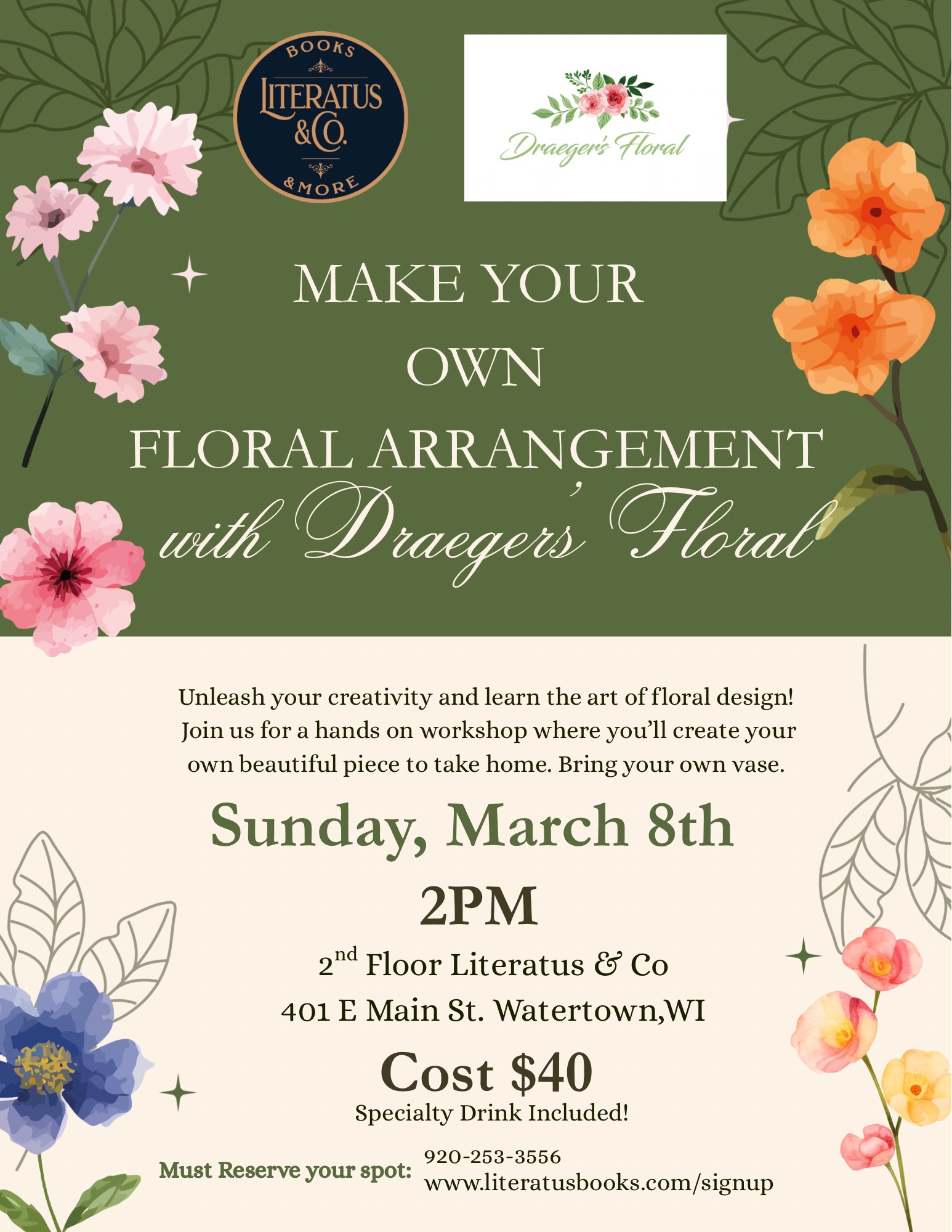 Make Your Own Floral Arrangements