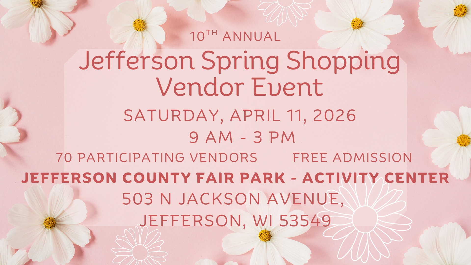 Jefferson County Fair Vendor Event