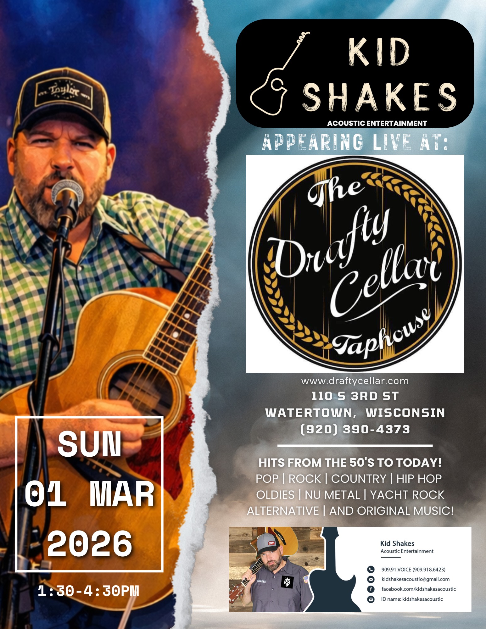 KID SHAKES AT THE DRAFTY