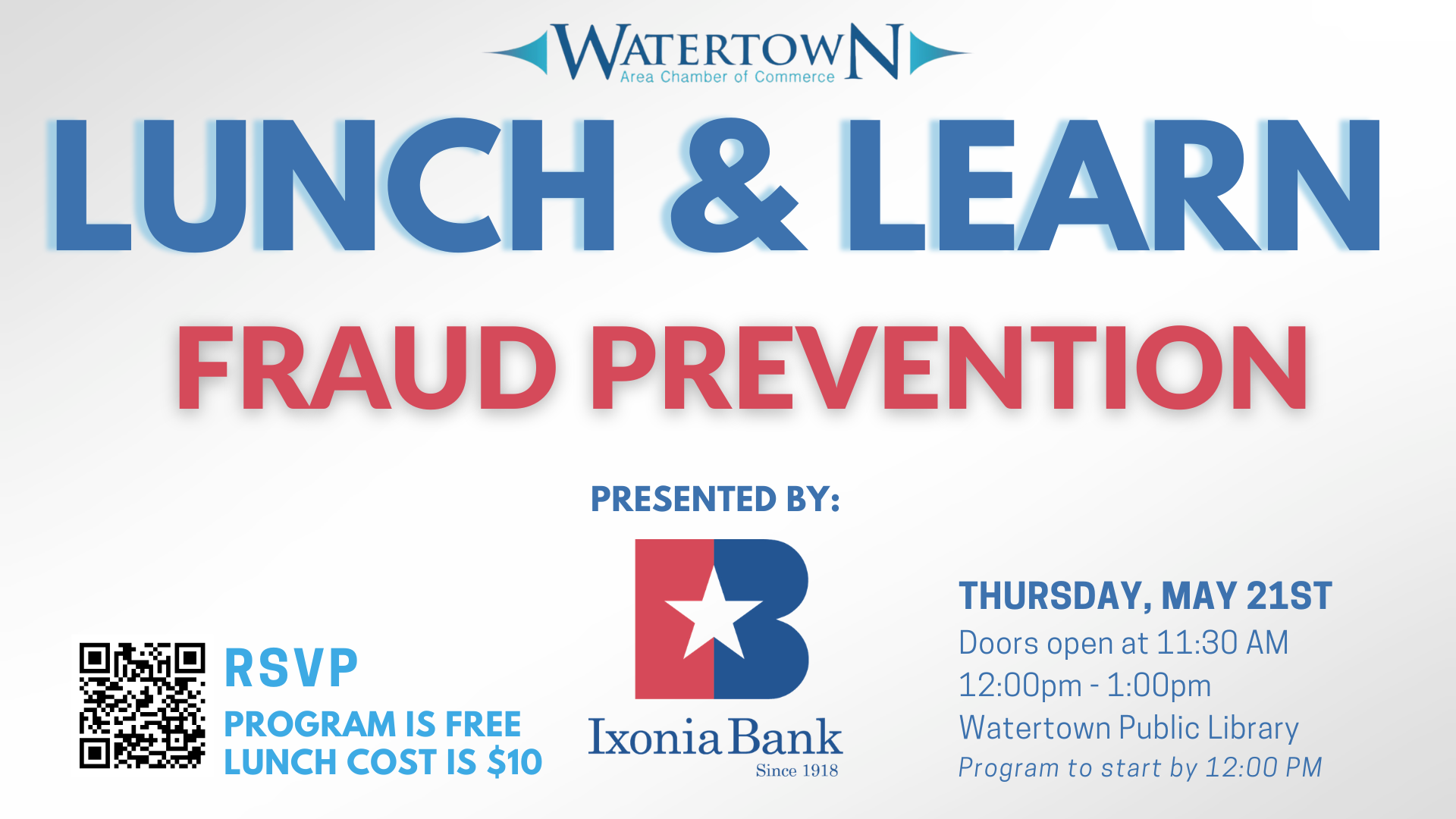 Lunch & Learn Fraud Prevention