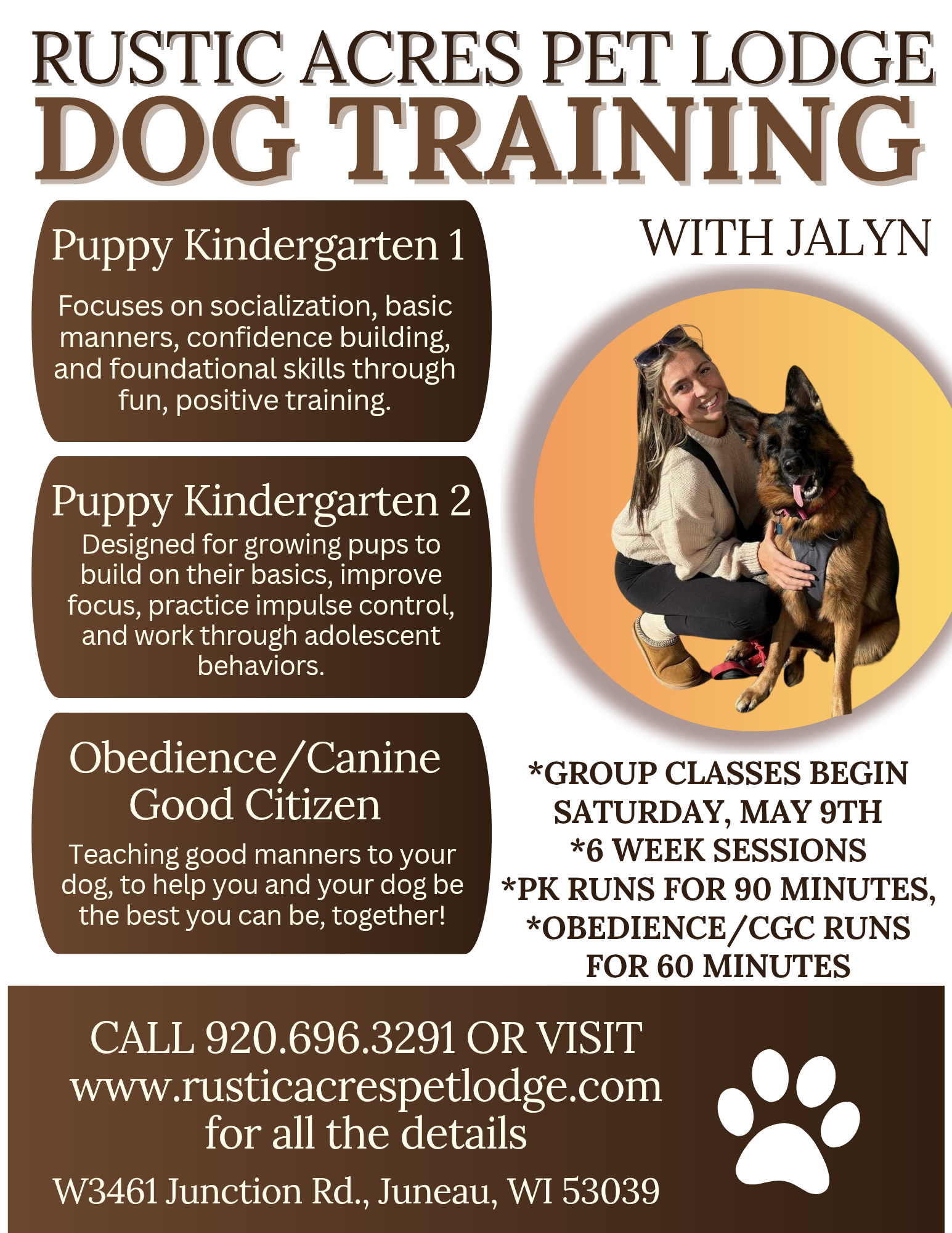 Dog training