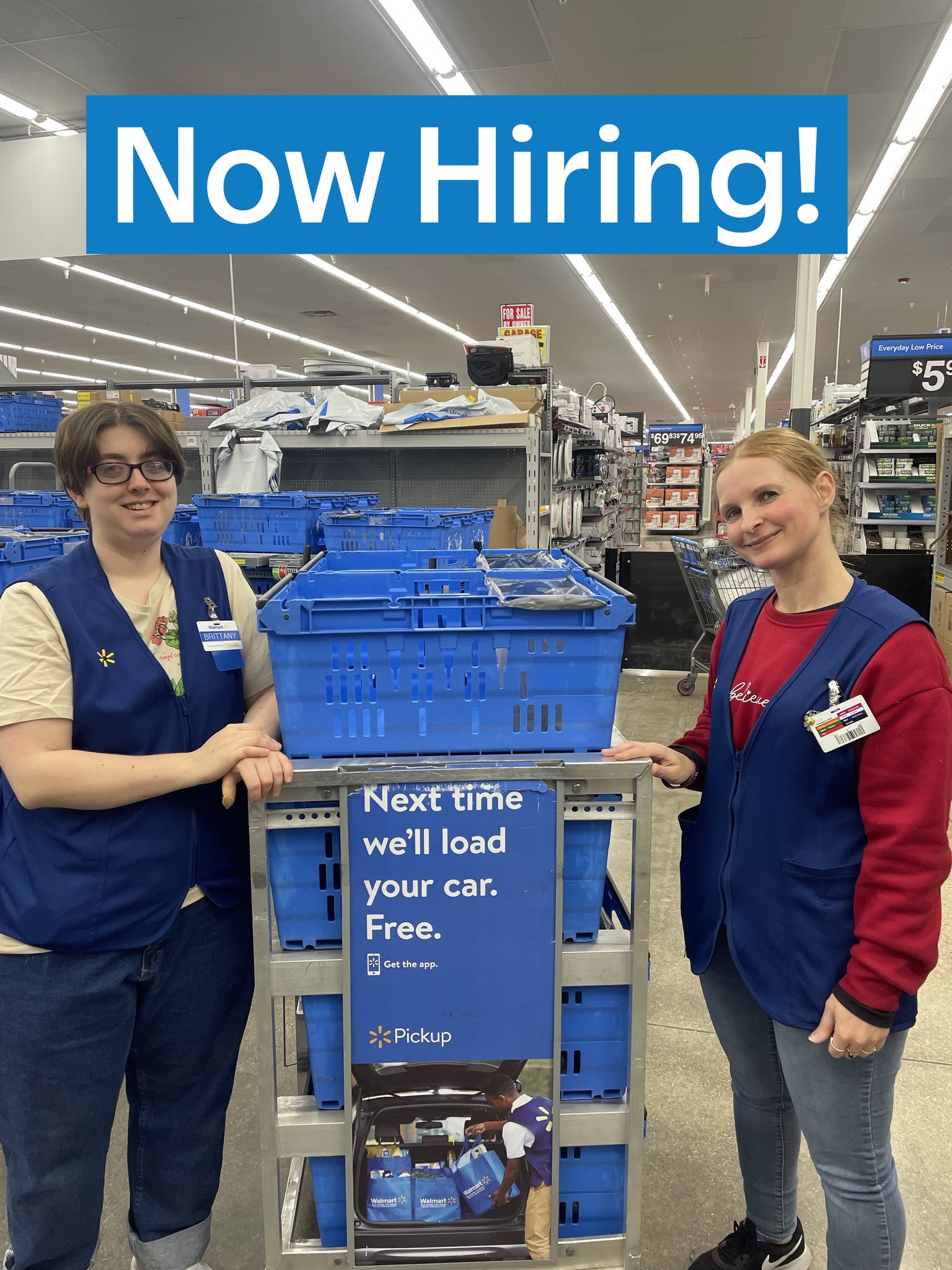 Now Hiring Walmart