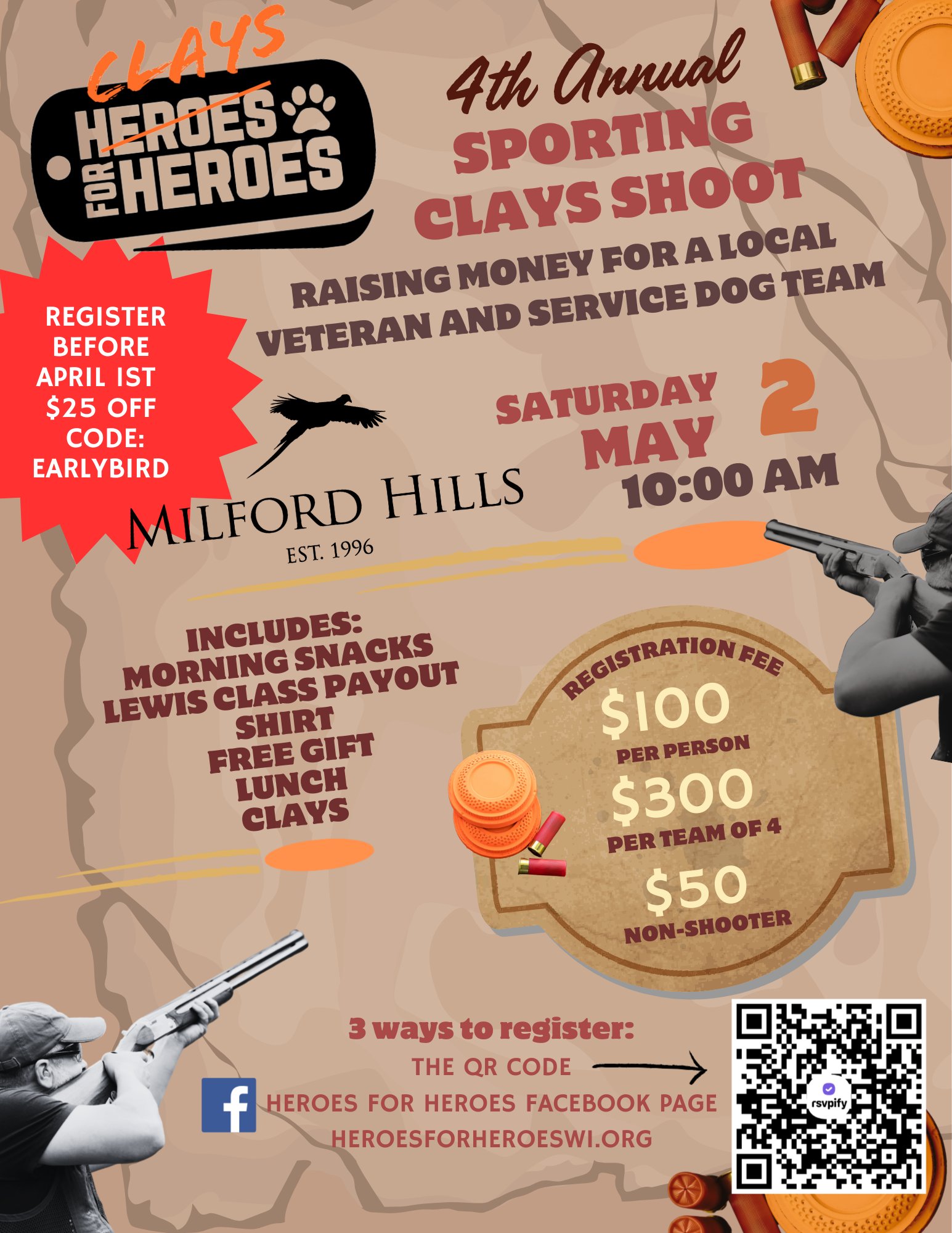 Clays for Heroes