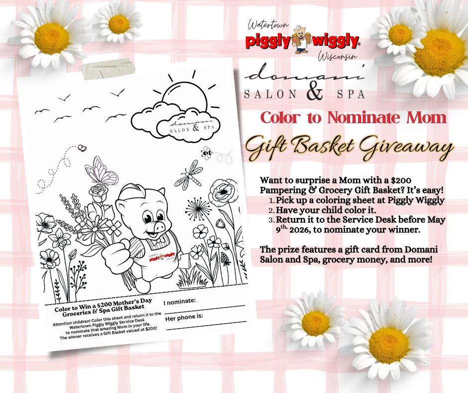 Color to Nominate Mom Gift Basket Giveaway