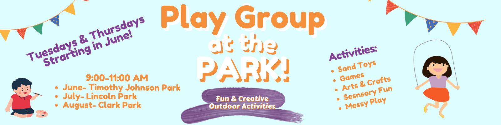 Play Group at the Park