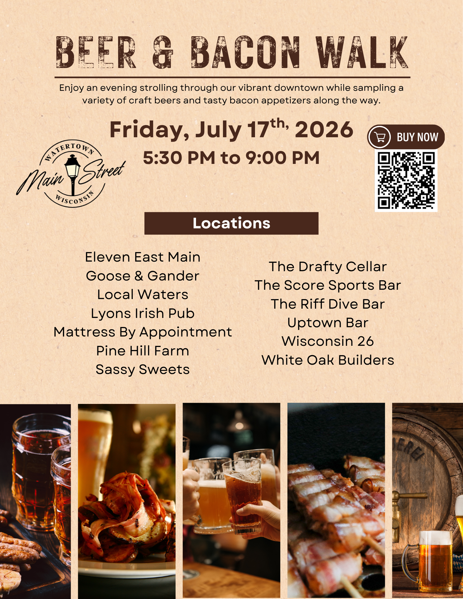Beer & Bacon Walk