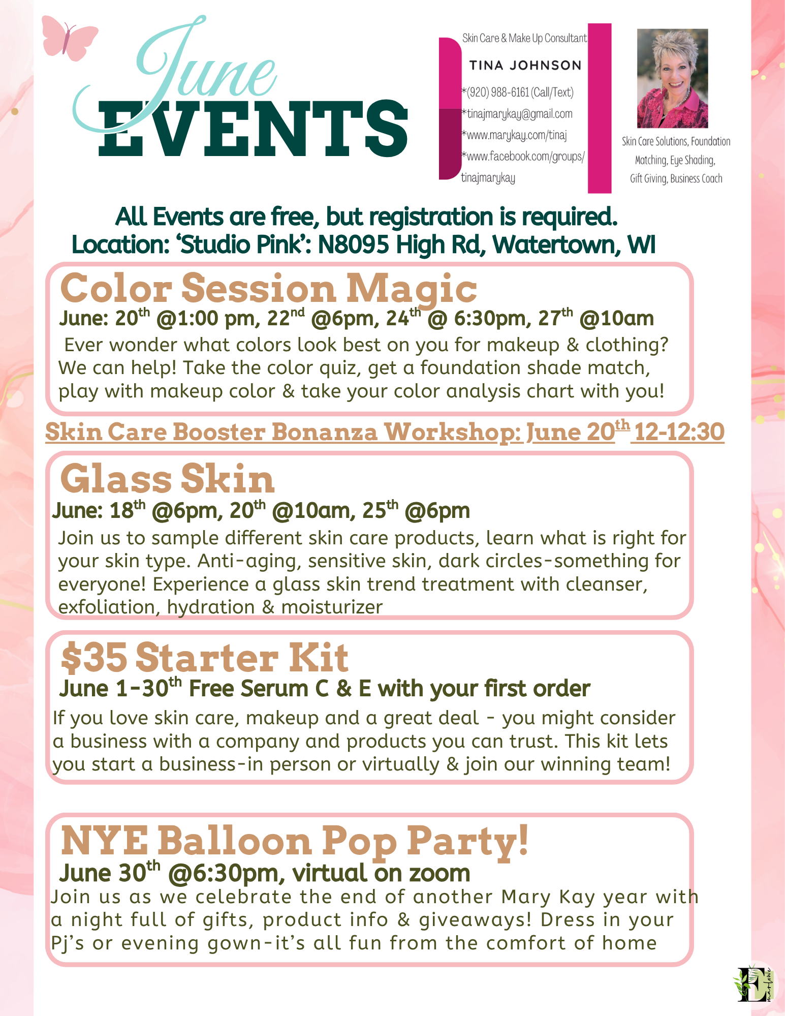 June Events & Specials
