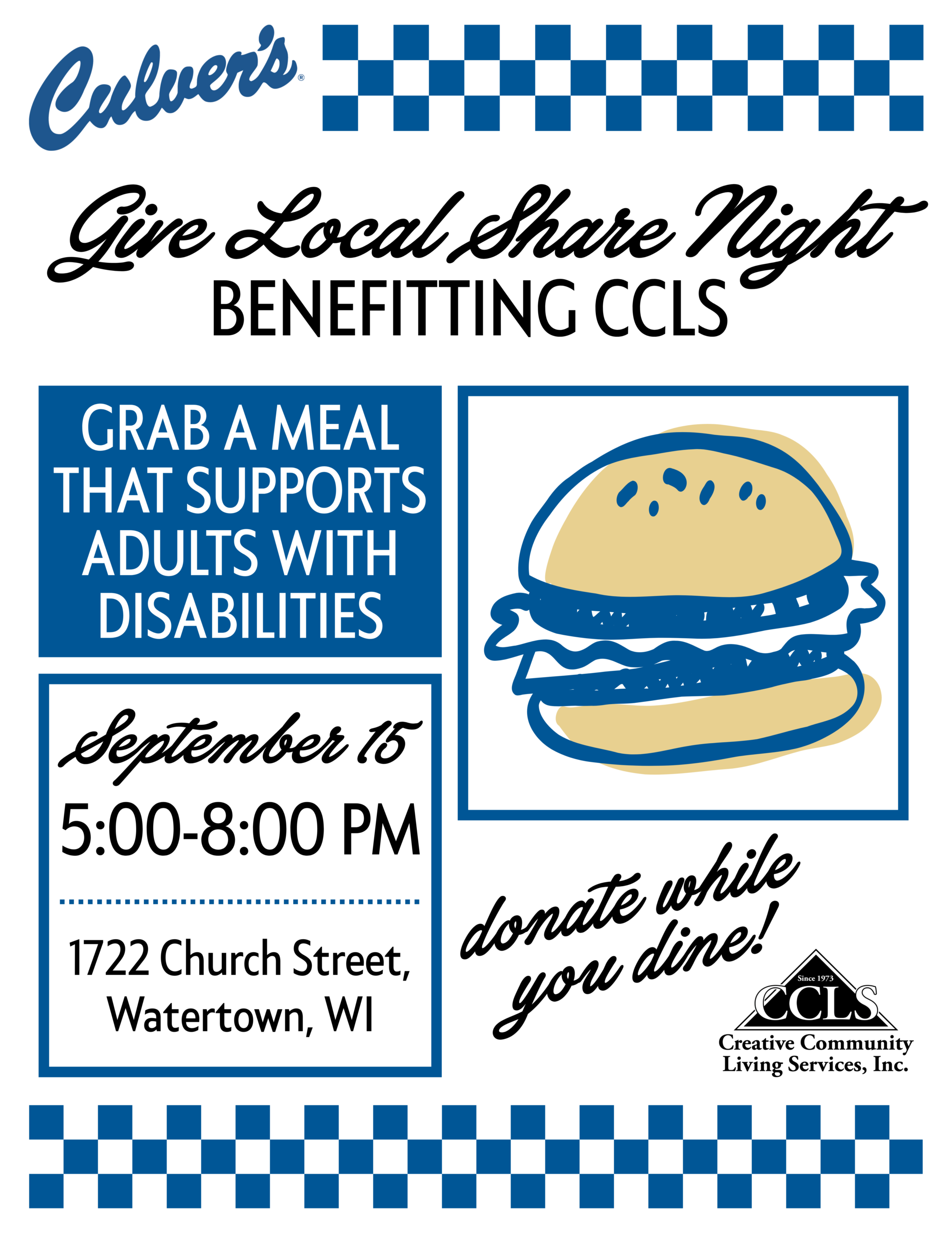 CCLS Culver's Night