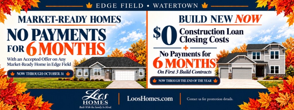 Watertown Area Chamber Advertisement: Loos Homes